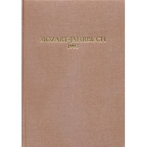 Mozart-Jahrbuch 1993 - 