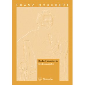 Franz Schubert. Thematic Catalogue of his Works in chronological order - Deutsch, Otto Erich