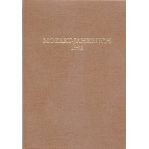 Mozart-Jahrbuch 1996 - 