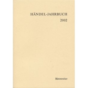 Händel-Jahrbuch 2002, 46. Jahrgang - 