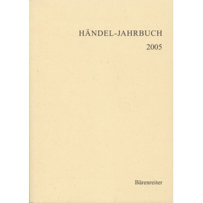 Händel-Jahrbuch 2005, 51. Jahrgang - 