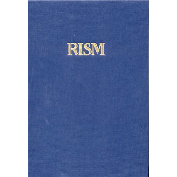 Internationales Quellenlexikon der Musik (RISM), Seria C. Directory of Music Research Libraries. Sixteen European Countries - 