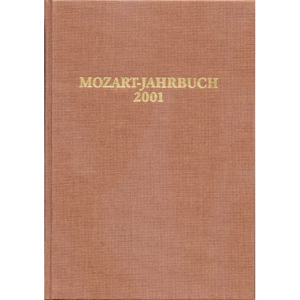 Mozart-Jahrbuch 2001 - 