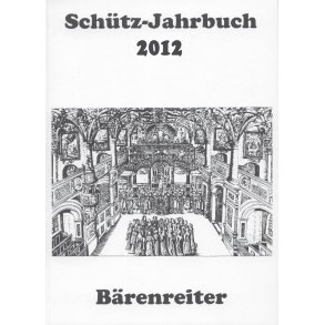 Schütz-Jahrbuch 2012, 34. Jahrgang - 