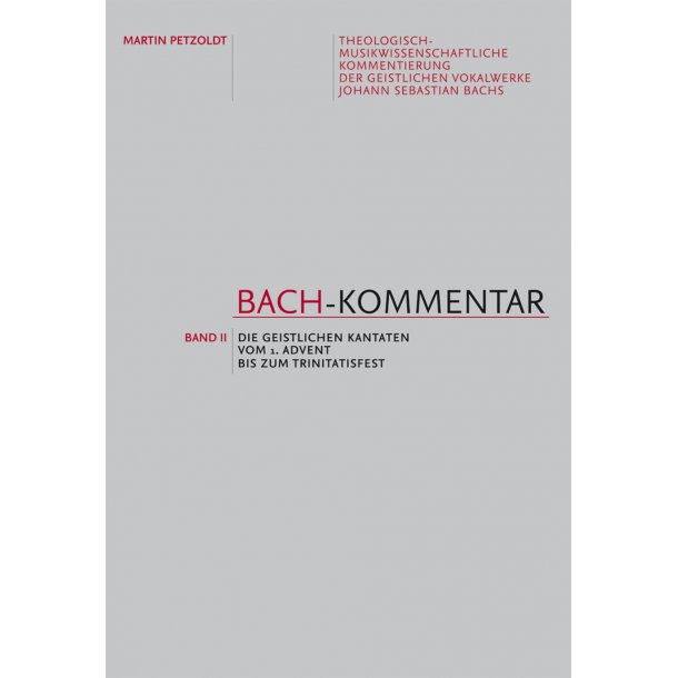 Bach-Kommentar - Petzoldt, Martin