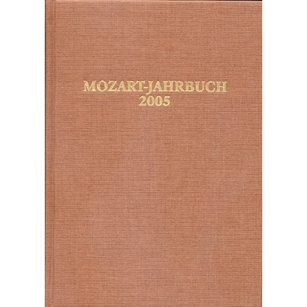 Mozart-Jahrbuch 2005 - 