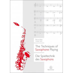 The Techniques of Saxophone Playing - Weiss, Marcus / Netti, Giorgio