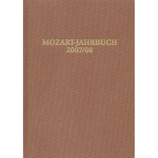 Mozart-Jahrbuch 2007/08 - 