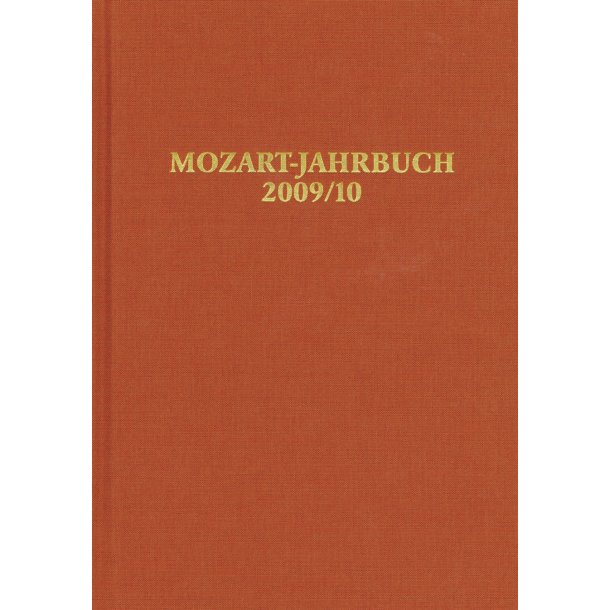 Mozart-Jahrbuch 2009/10 - 