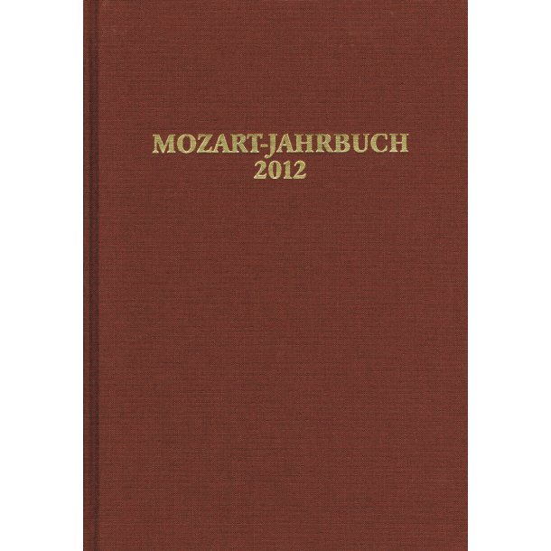 Mozart-Jahrbuch 2012 - 