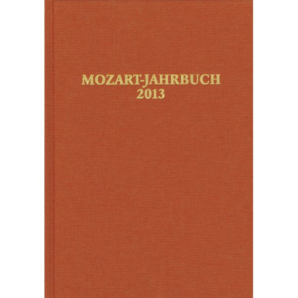 Mozart-Jahrbuch 2013 - 