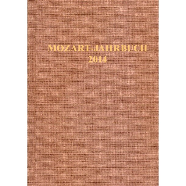 Mozart-Jahrbuch 2014 - 