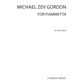 For Fiammetta - A Love Song for Piano