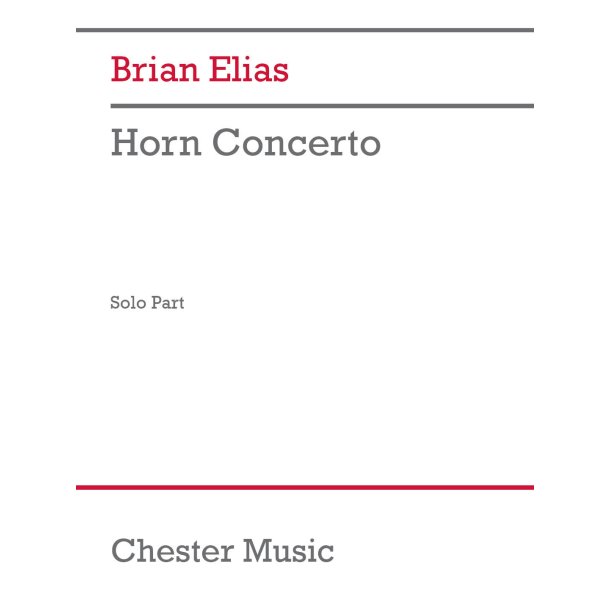 Horn Concerto: Solo Part