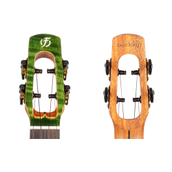 Flight Comet Tenor All Solid Electro Ukulele - Green
