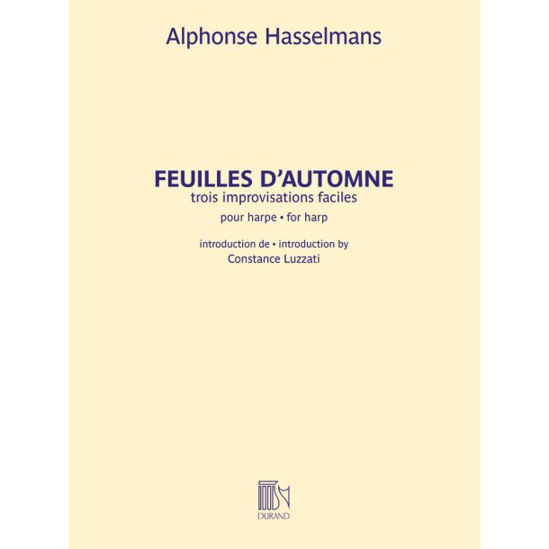 Feuilles d'automne pour harpe: Introduction de - Introduction by Constance Luzzati