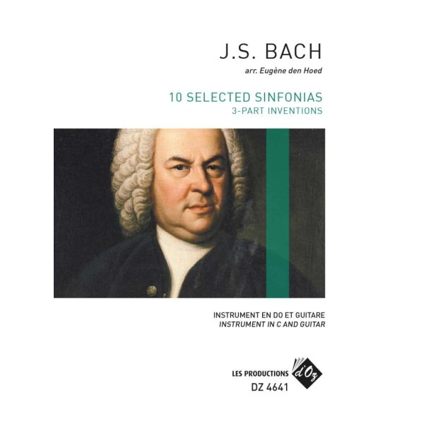 10 Selected Sinfonias (3-part Inventions)
