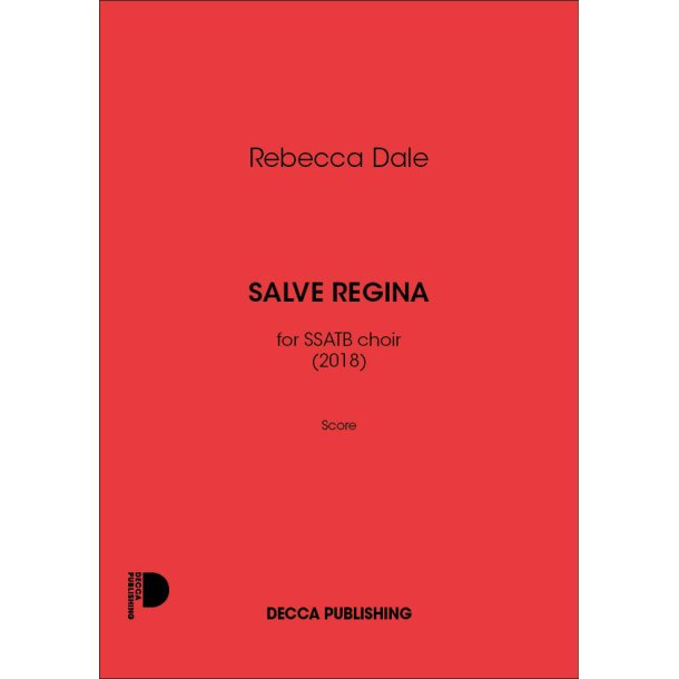 Salve Regina: for SSATB choir (2018)