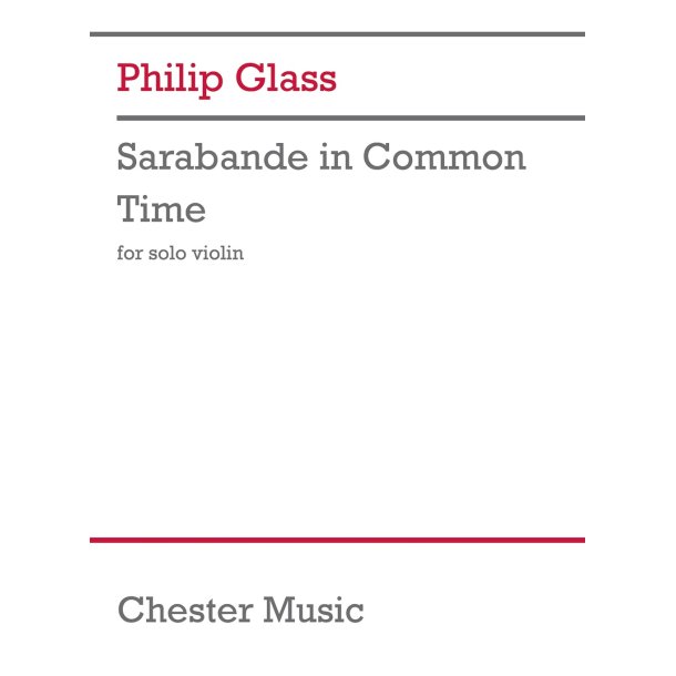 Sarabande in Common Time