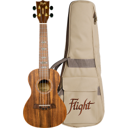 Flight: DUC440 Concert Ukulele - Acacia : (With Bag)