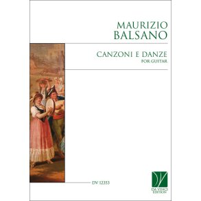 Canzoni e danze, for Guitar