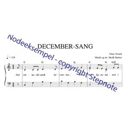 Decembersang - Klavernoder, akkorder og tekst - Jul p Slottet PDF Download