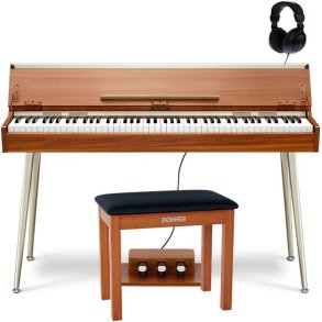 Donner DDP-80 PLUS Digitalpiano  nordisk design, kta spelknsla och komplett paket