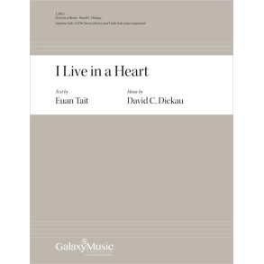 I Live in a Heart: Soprano Solo, SATB divisi and Violin Solo Unaccompanied