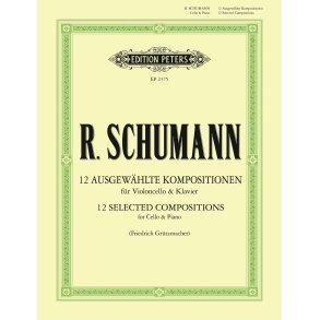 12 Selected Compositions for Cello & Piano
