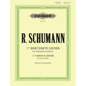 17 Famous Lieder for Cello & Piano