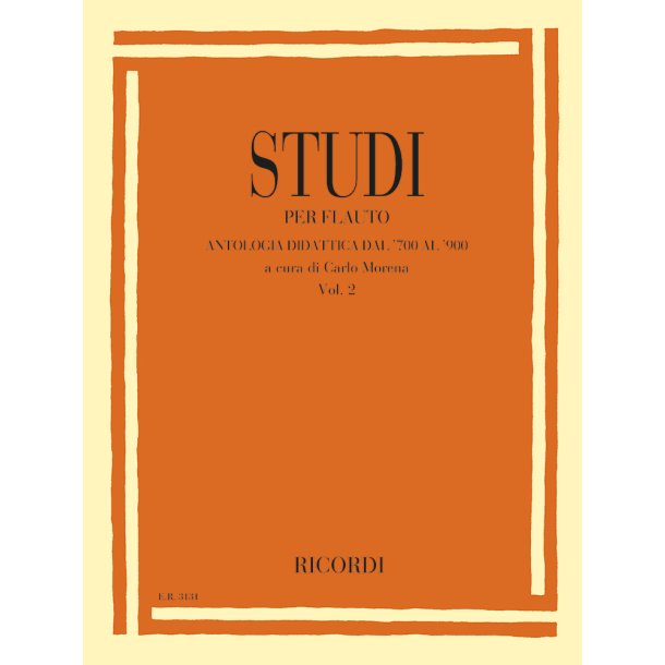 Studi per flauto a cura di Carlo Morena - Vol. 2