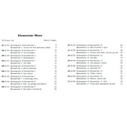 Elementr Blues Bog inkl. CD