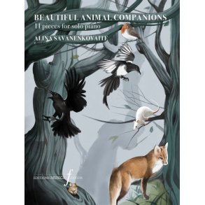Beautiful Animal Companions: 11 pieces for solo piano