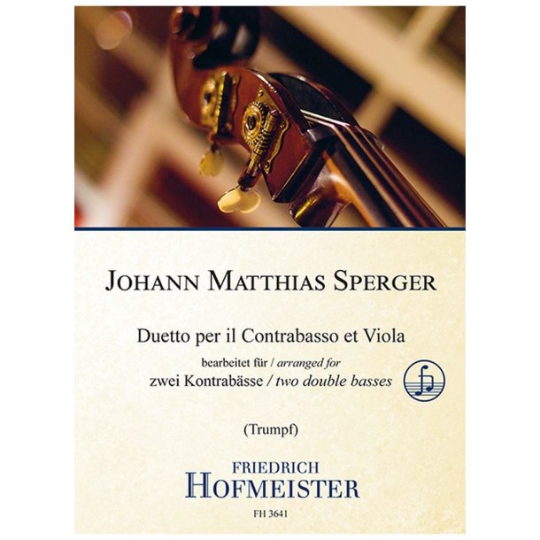 Duetto per il Contrabasso et Viola