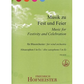 Musik zu Fest und Feier / Altsaxophon I in Es