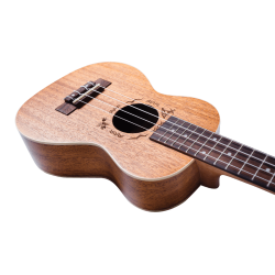 Mahogani Koncert Ukulele (med taske) Flight DUC323 