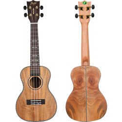 Mango-tr koncert Ukulele med kvalitets taske Flight DUC450 