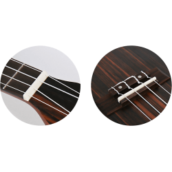 Flight Concert Electro-Acoustic Ukulele with bag : Amara Finish