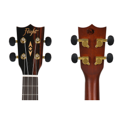 Flight Concert Electro-Acoustic Ukulele with bag : Amara Finish
