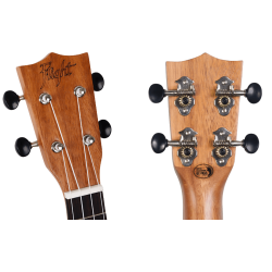 Soprano Ukulele frn Flight - i Sapele tr med kvalitets vska