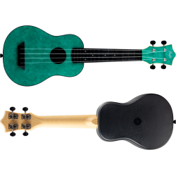 TUS65 Shimmer Travel Sopran Uke - Emerald