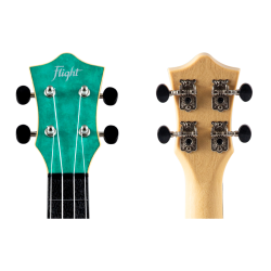 TUS65 Shimmer Travel Sopran Uke - Emerald