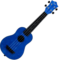 TUS65 Shimmer Travel Uke - Sapphire