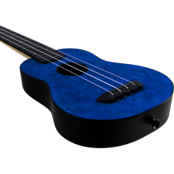 TUS65 Shimmer Travel Uke - Sapphire