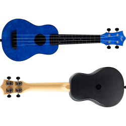 TUS65 Shimmer Travel Uke - Sapphire