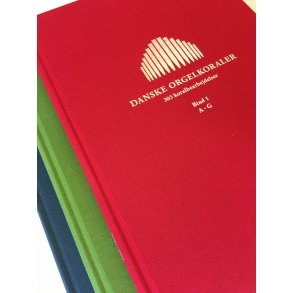 Danske Orgelkoraler - 303 koralbearbejdelser (3 BIND)