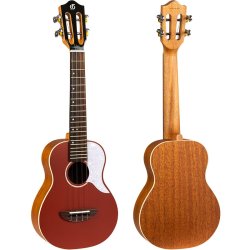Iris Flight Concert Ukulele - Red