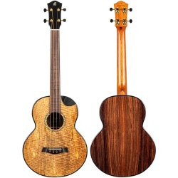 Maia Flight Baritone Solid Top Electro Acoustic Ukulele
