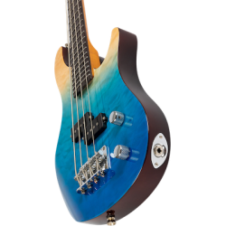 Flight Mini Bass - Trans Blue