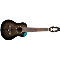 Flight Nighthawk Concert Electro Ukulele - Black Stain : All Solid